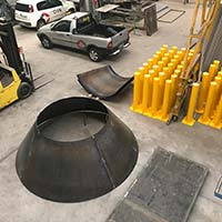 Calandragem chapa para montar estruturas de aço